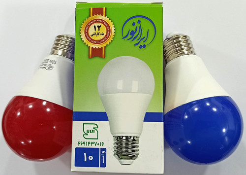 لامپ رنگی ایران نور