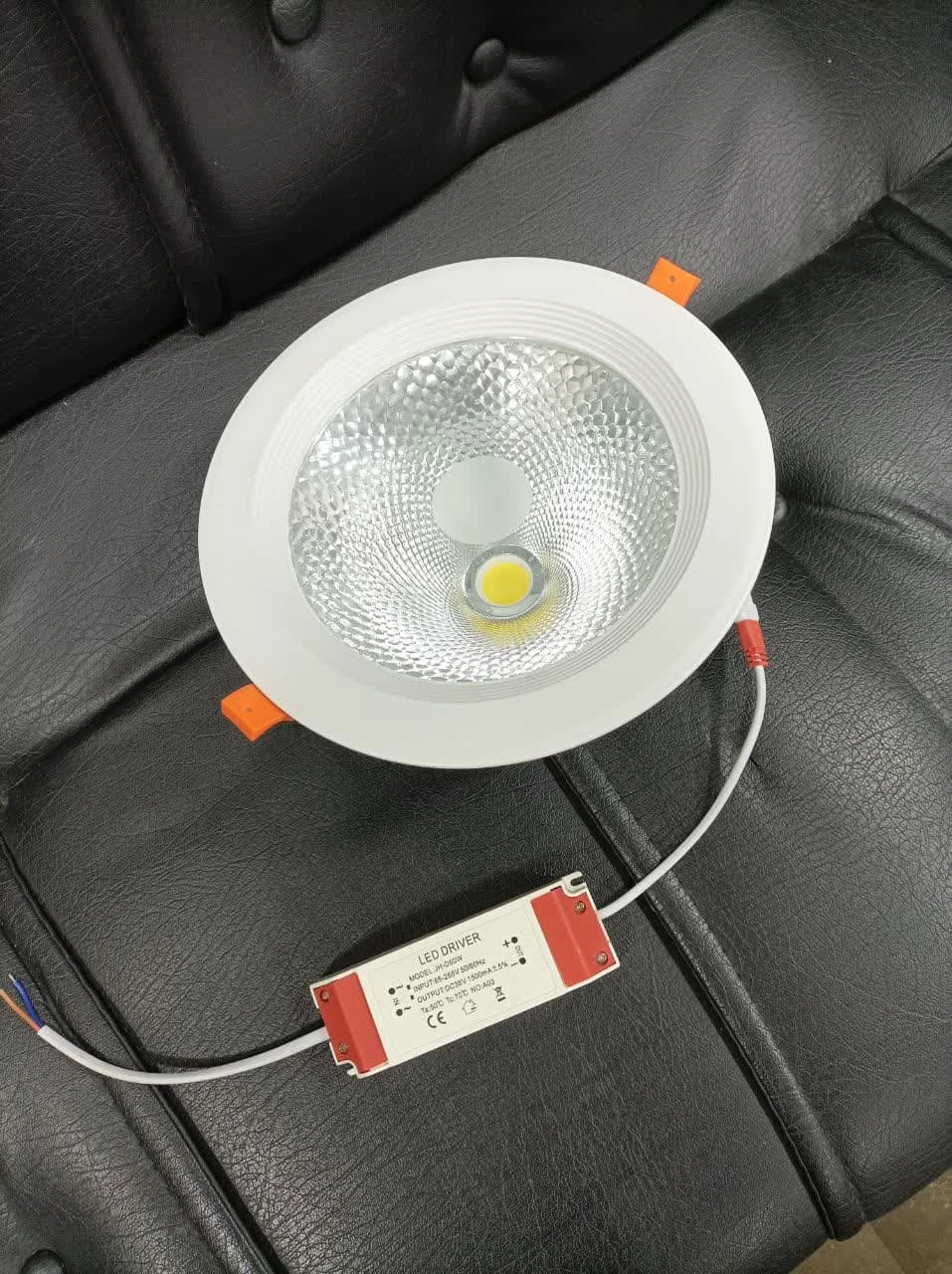 چراغ سیلندری 60وات مهتابی🌛 توکار #COB