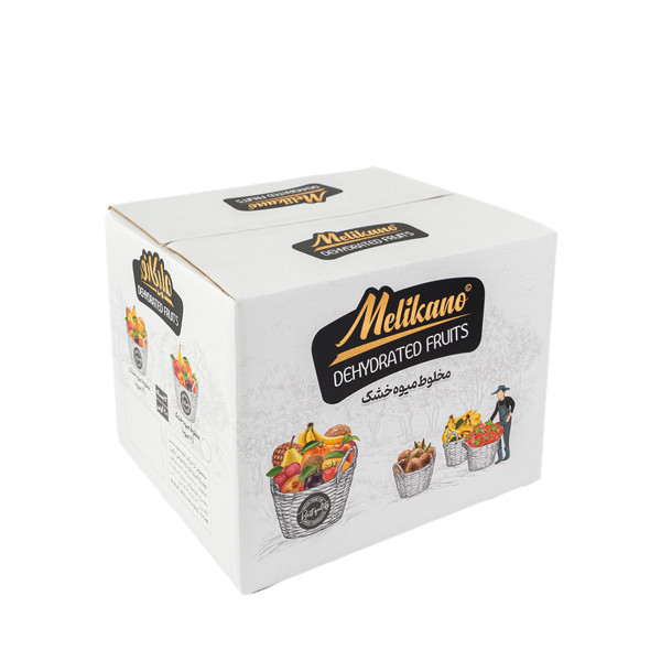 مخلوط میوه خشک 7 میوه ملیکانو - 200 گرم بسته 12 عددی