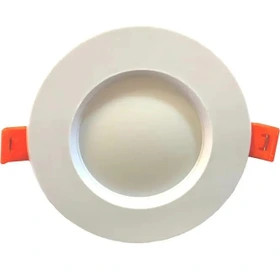 پنل توکار سقفی 7 وات برش 8 هرمس بسته 100 عددی