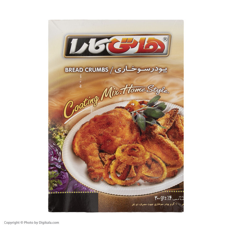 پودر سوخاری هاتی کارا مقدار 300 گرم