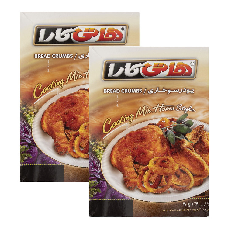 پودر سوخاری هاتی کارا - 300 گرم بسته 2 عددی
